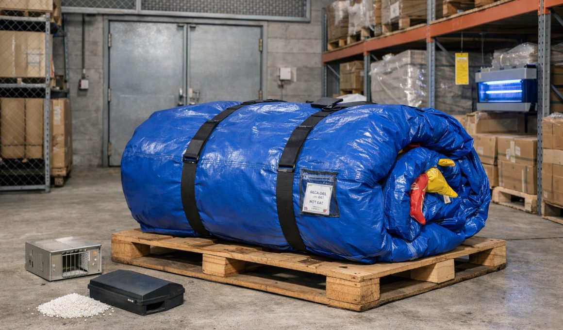 Cum pot proteja un topogan gonflabil împotriva rozătoarelor și insectelor în depozit?