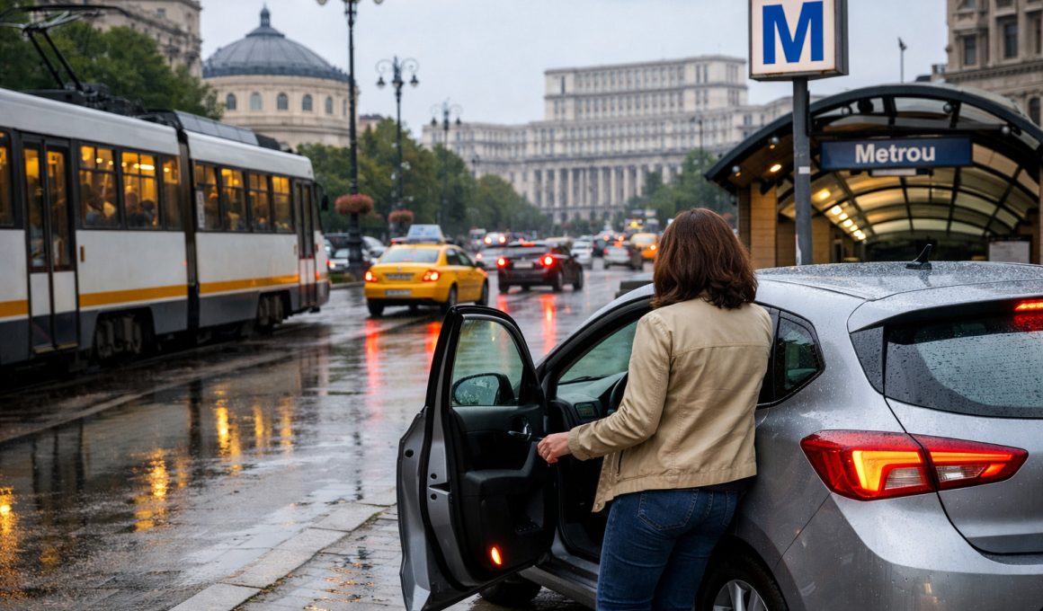 Ce avantaje concrete ai când închiriezi o mașină în loc să folosești transportul public în București